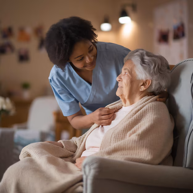 vertical-shot-helpful-nurse-taking-care-senior-woman-nursing-home_926199-3068174